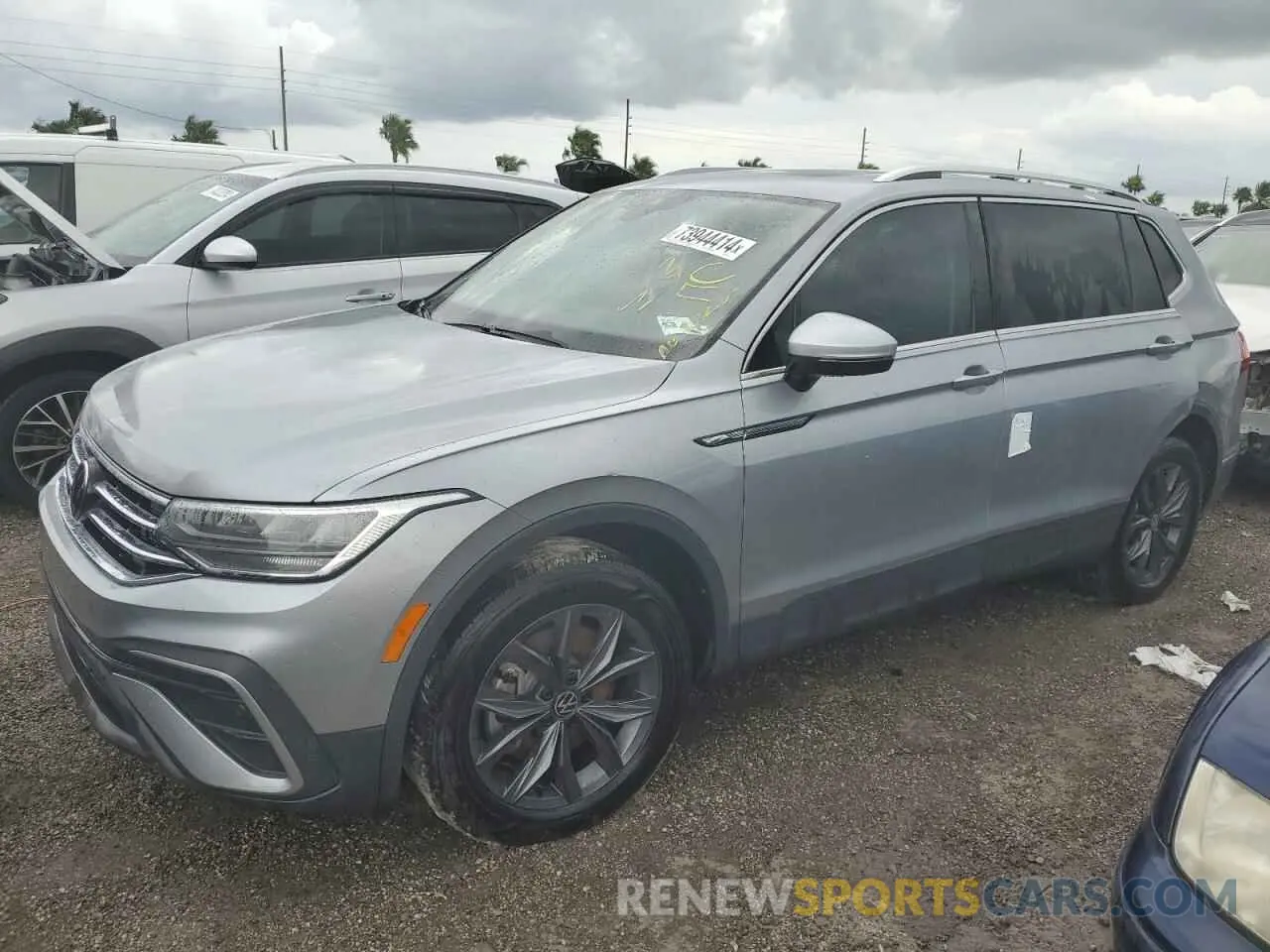 1 Photograph of a damaged car 3VVNB7AX4PM056312 VOLKSWAGEN TIGUAN 2023