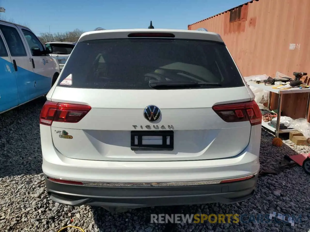 6 Photograph of a damaged car 3VVNB7AX8PM085800 VOLKSWAGEN TIGUAN 2023