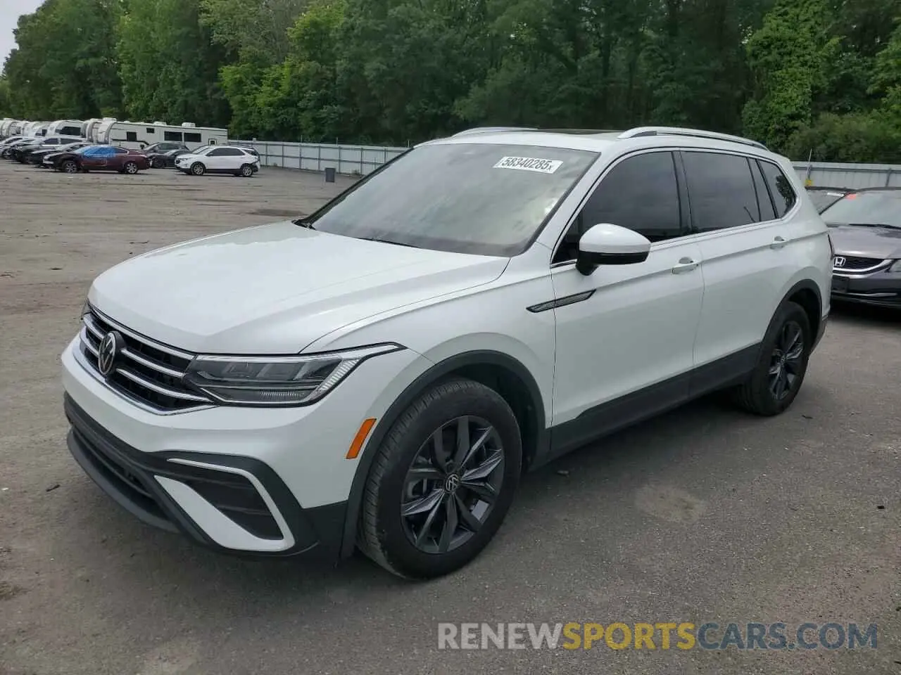 1 Photograph of a damaged car 3VVNB7AX9PM029204 VOLKSWAGEN TIGUAN 2023