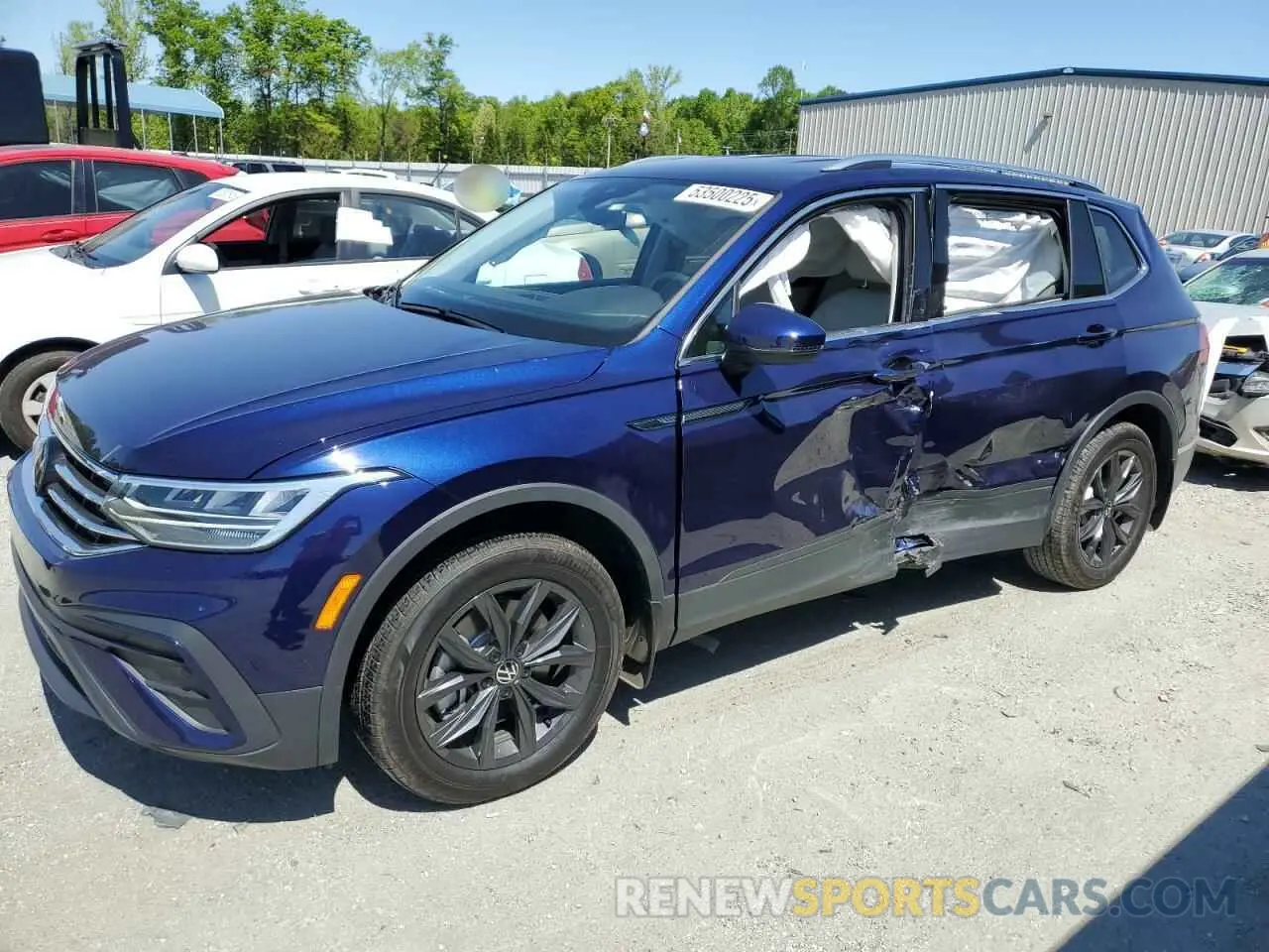 1 Photograph of a damaged car 3VV2B7AX1RM108386 VOLKSWAGEN TIGUAN 2024