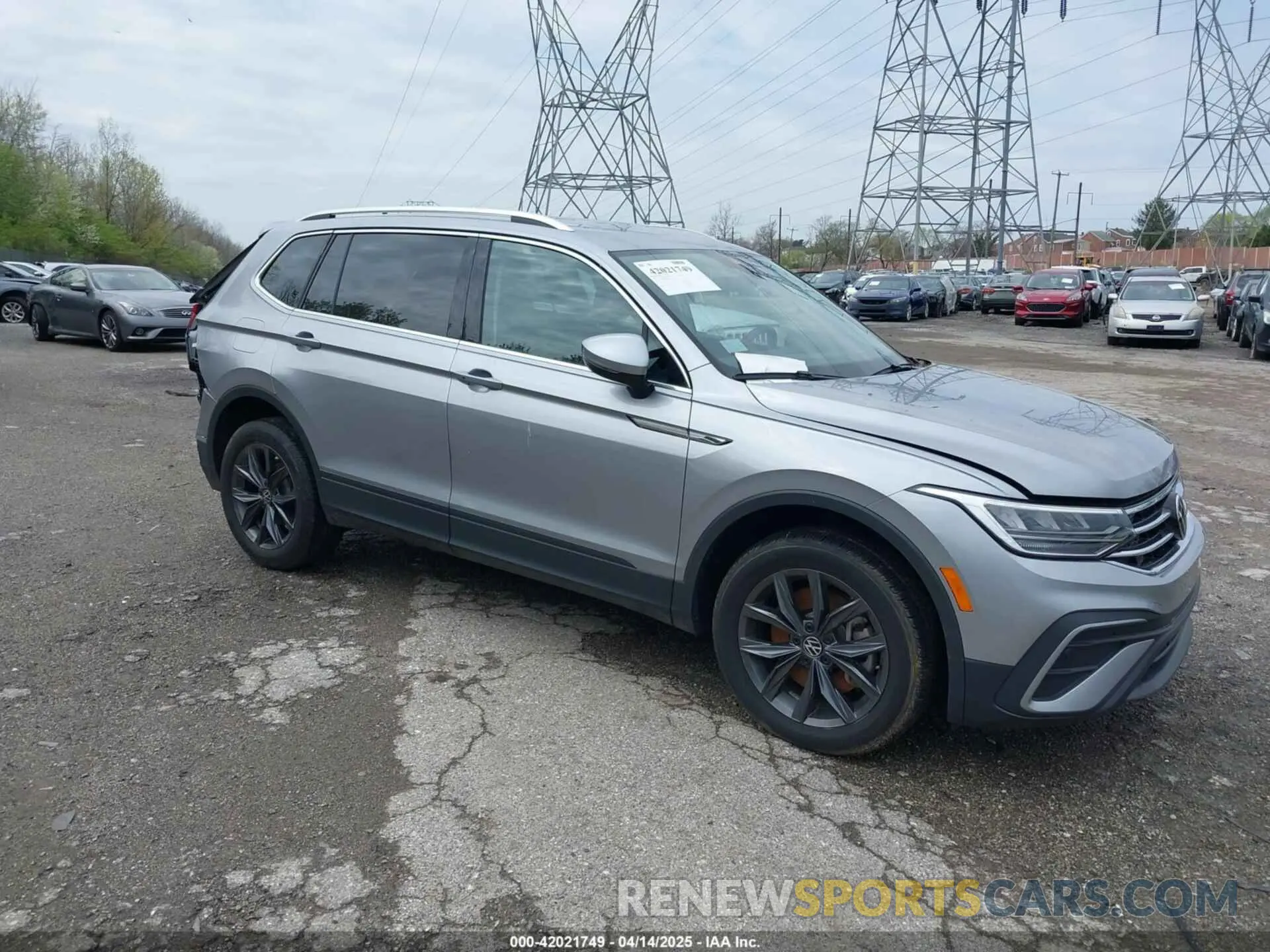 1 Photograph of a damaged car 3VV2B7AX3RM029625 VOLKSWAGEN TIGUAN 2024