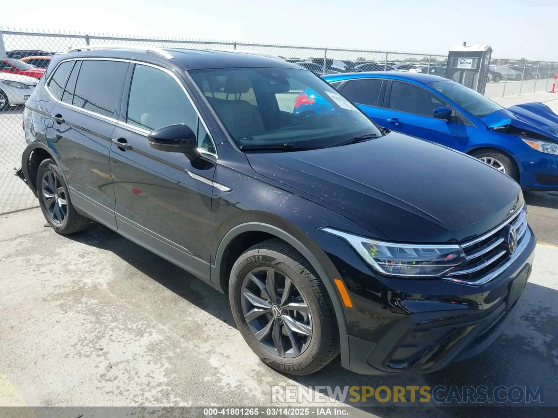 1 Photograph of a damaged car 3VV3B7AX5RM027024 VOLKSWAGEN TIGUAN 2024