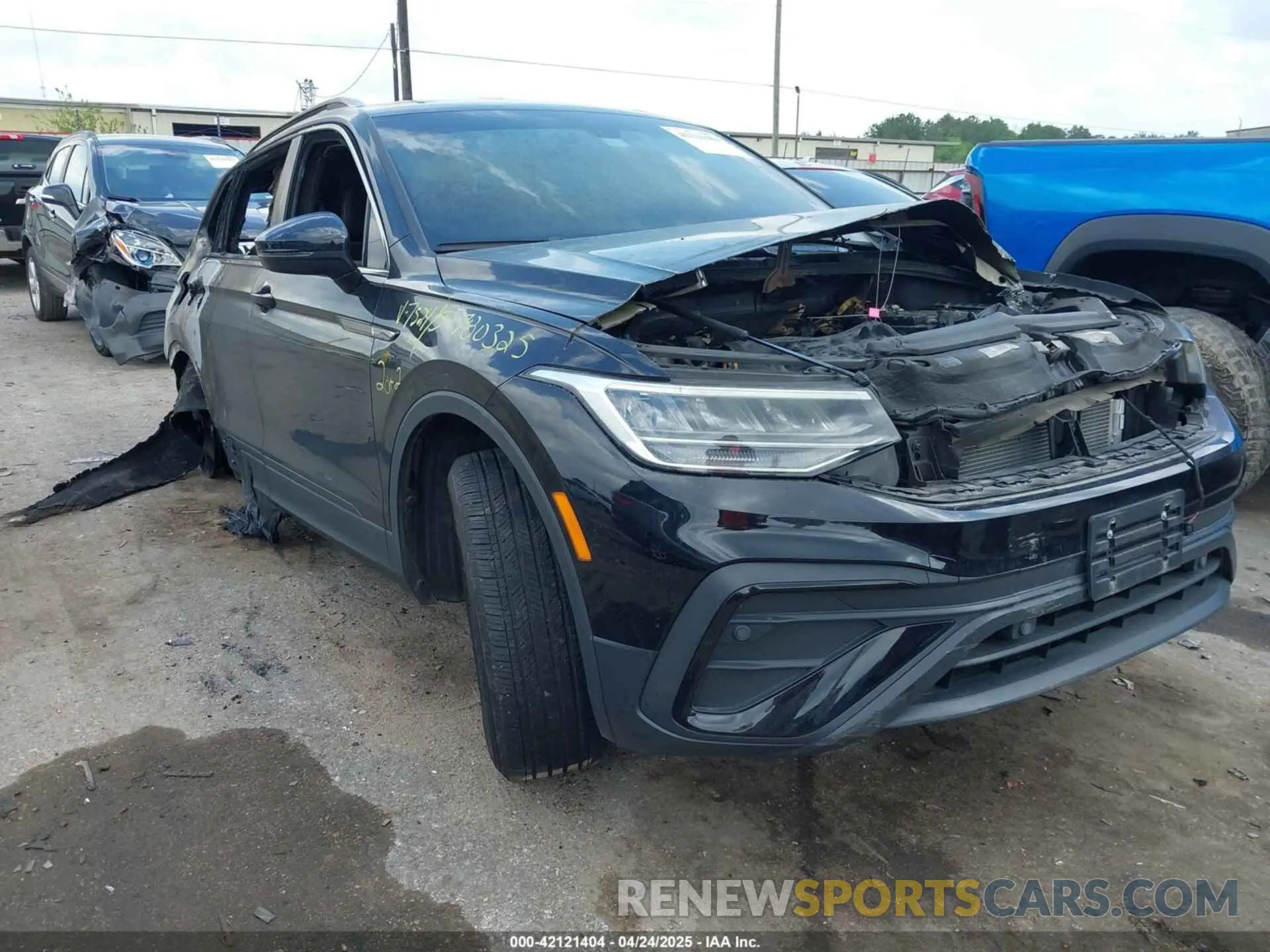 1 Photograph of a damaged car 3VV3B7AX5RM067524 VOLKSWAGEN TIGUAN 2024