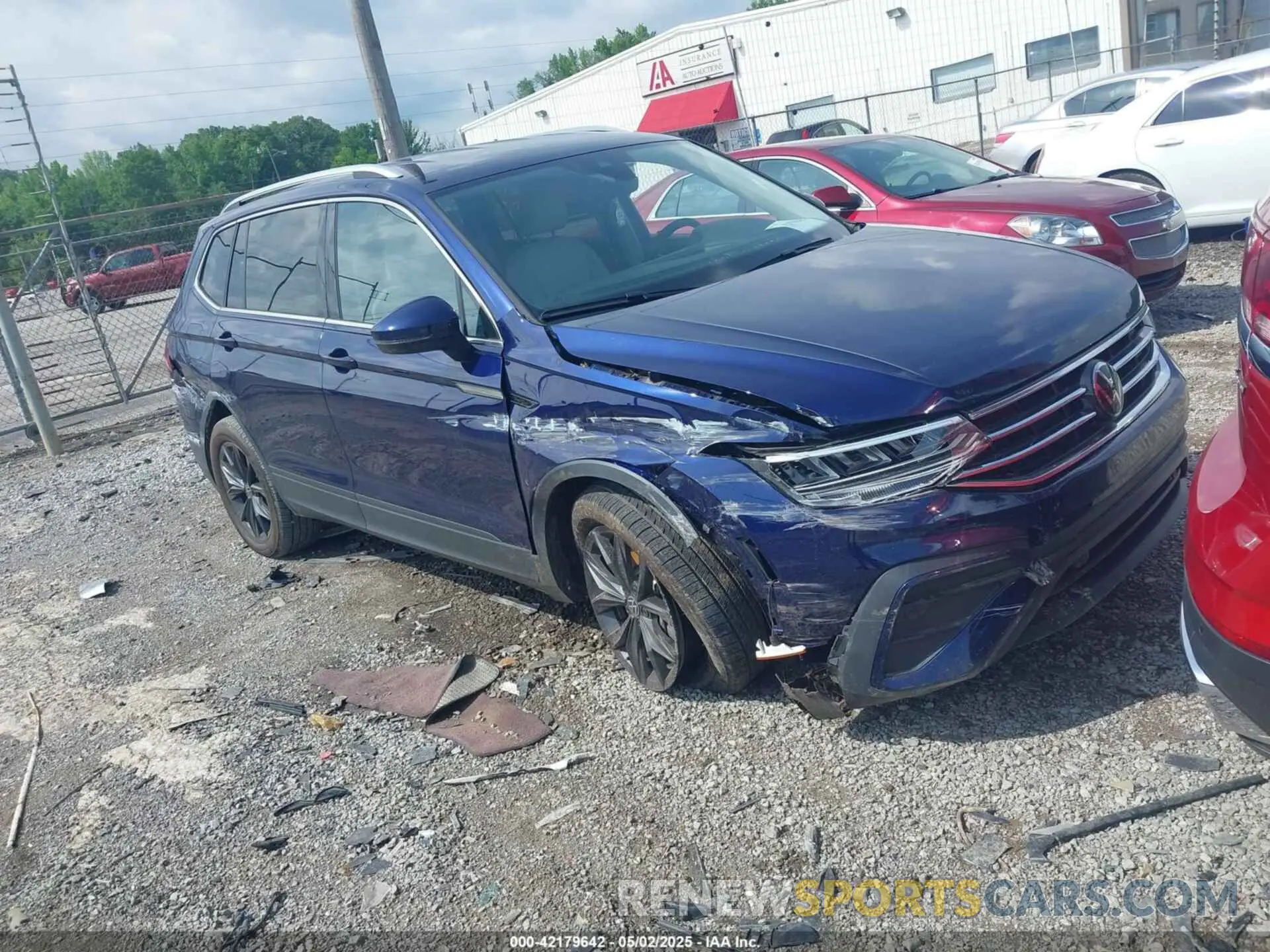 1 Photograph of a damaged car 3VV3B7AX5RM122618 VOLKSWAGEN TIGUAN 2024