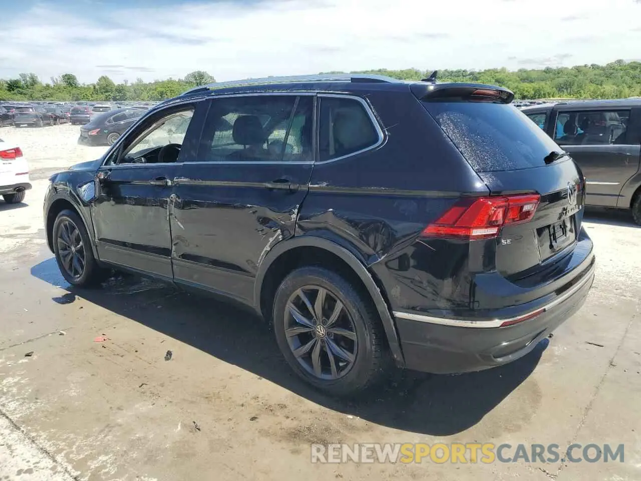 2 Photograph of a damaged car 3VV3B7AX8RM027356 VOLKSWAGEN TIGUAN 2024