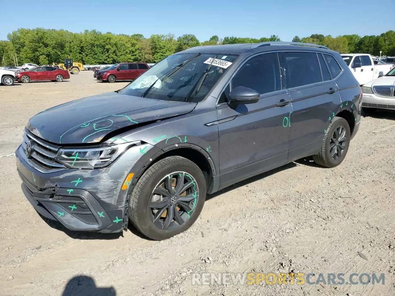 1 Photograph of a damaged car 3VV3B7AXXRM069012 VOLKSWAGEN TIGUAN 2024