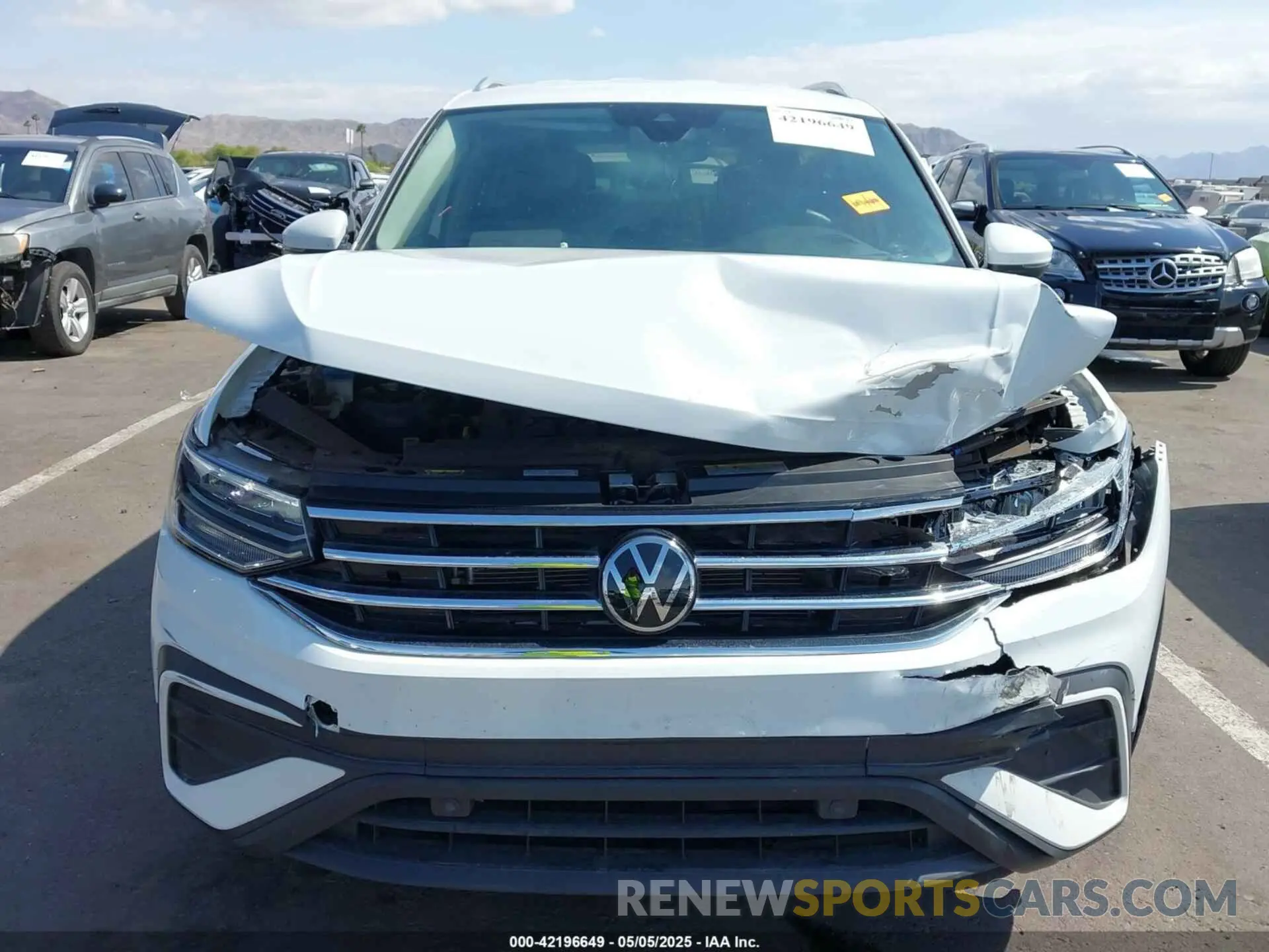 6 Photograph of a damaged car 3VV3B7AXXRM101084 VOLKSWAGEN TIGUAN 2024