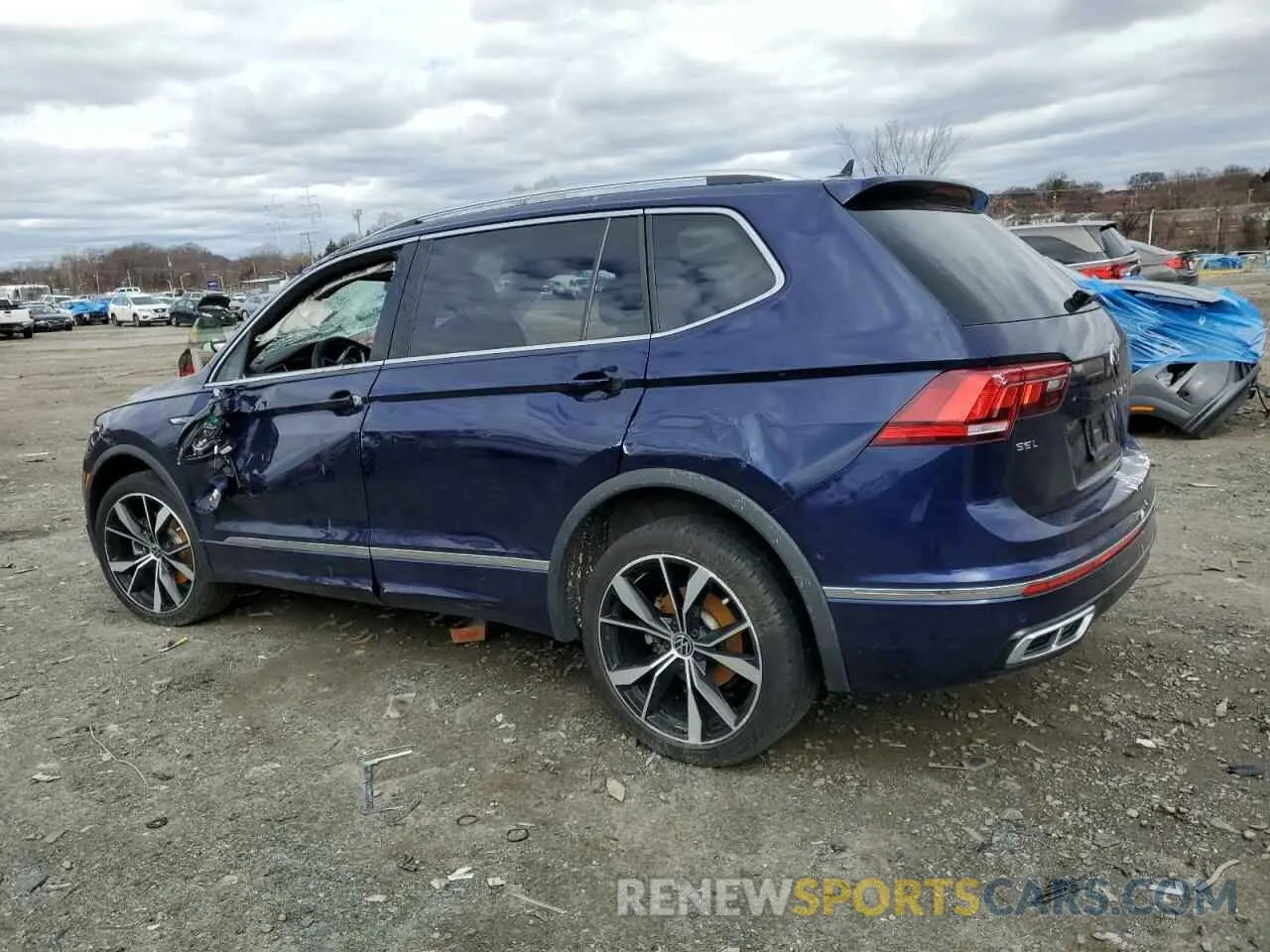 2 Photograph of a damaged car 3VV4B7AX2RM031987 VOLKSWAGEN TIGUAN 2024