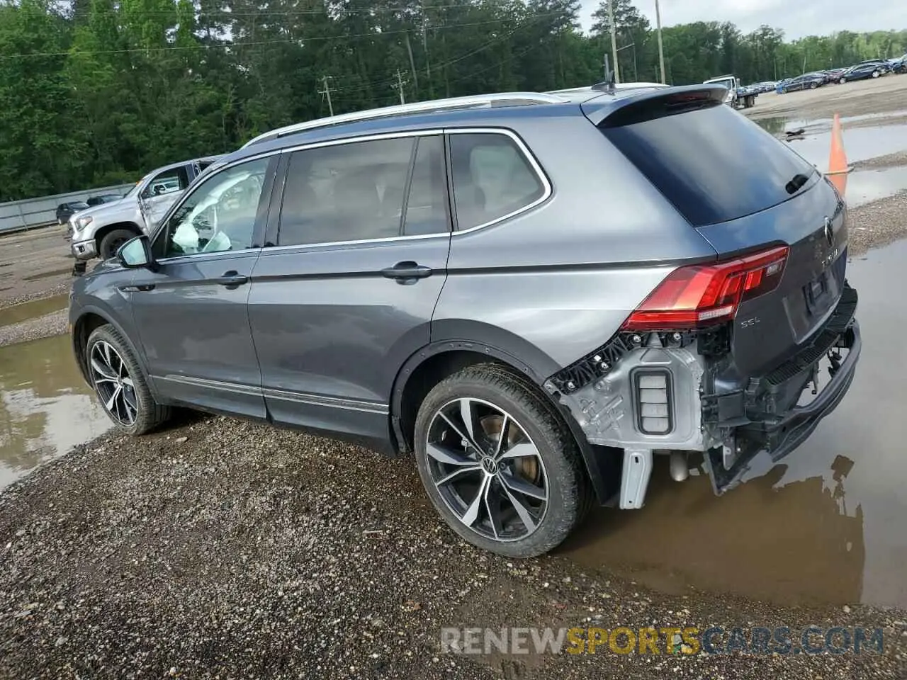 2 Photograph of a damaged car 3VV4B7AX4RM079457 VOLKSWAGEN TIGUAN 2024