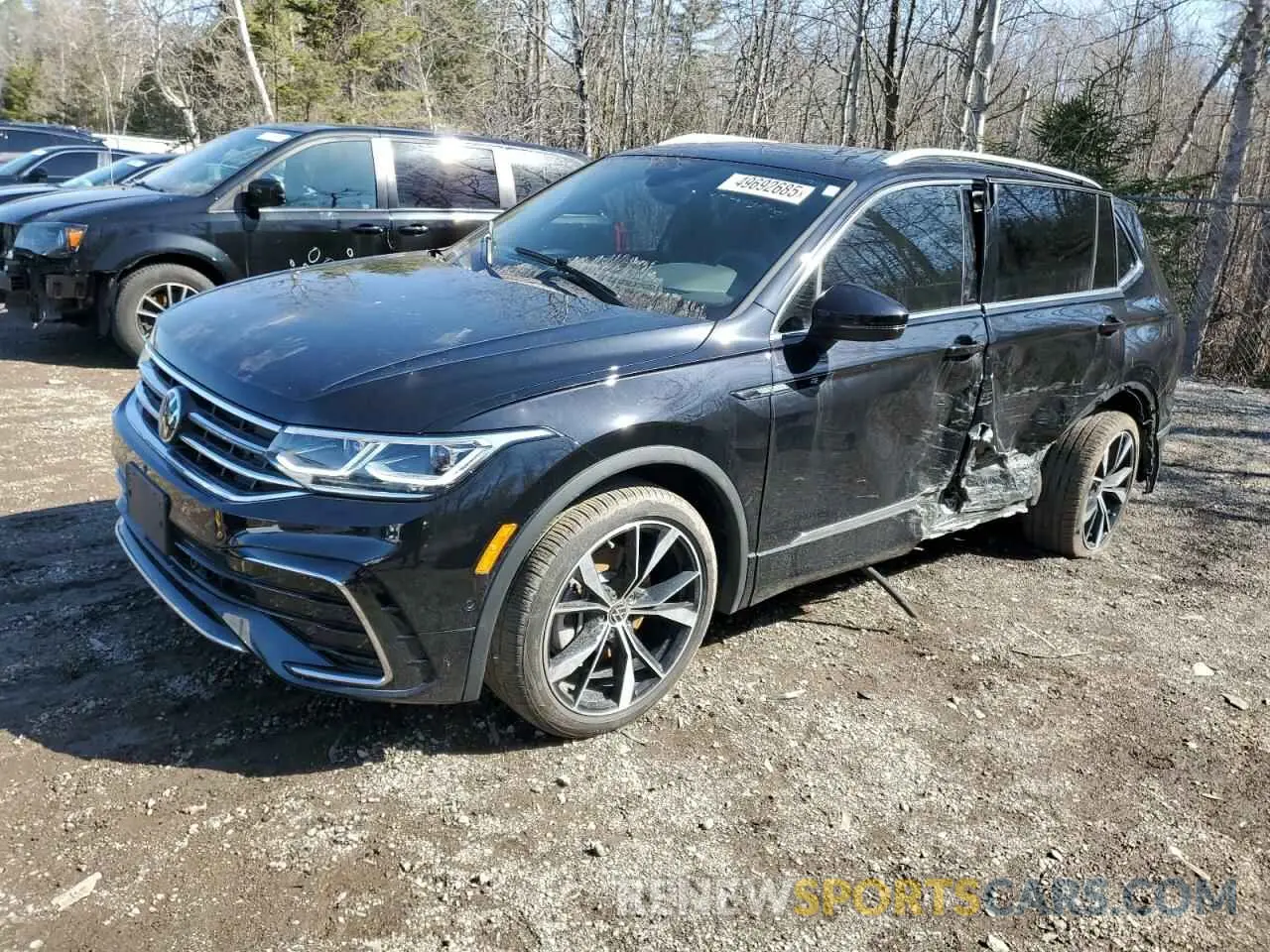 1 Photograph of a damaged car 3VV4B7AX5RM118962 VOLKSWAGEN TIGUAN 2024