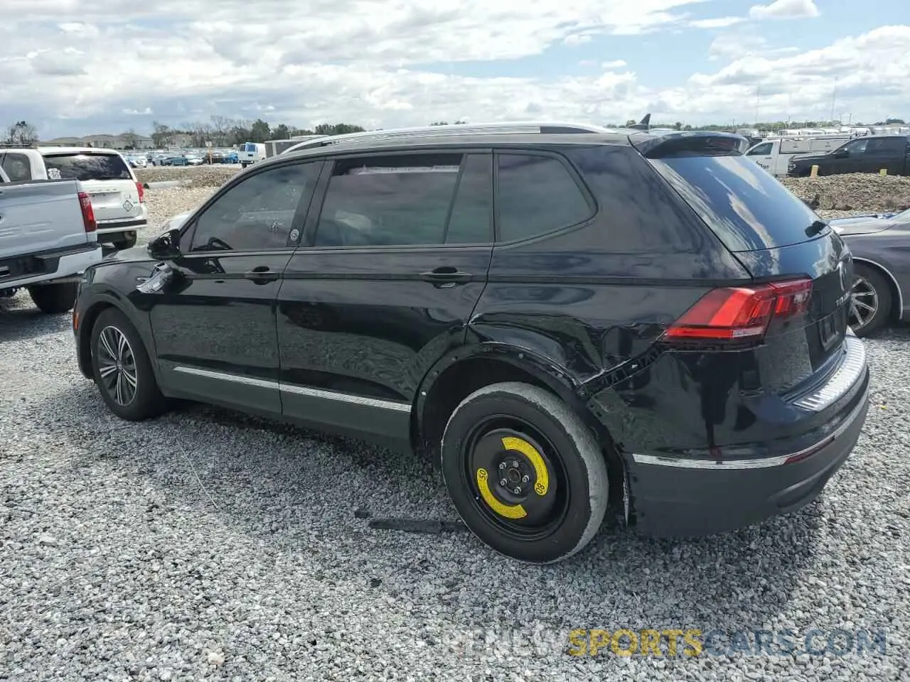 2 Photograph of a damaged car 3VV6B7AX6RM227665 VOLKSWAGEN TIGUAN 2024