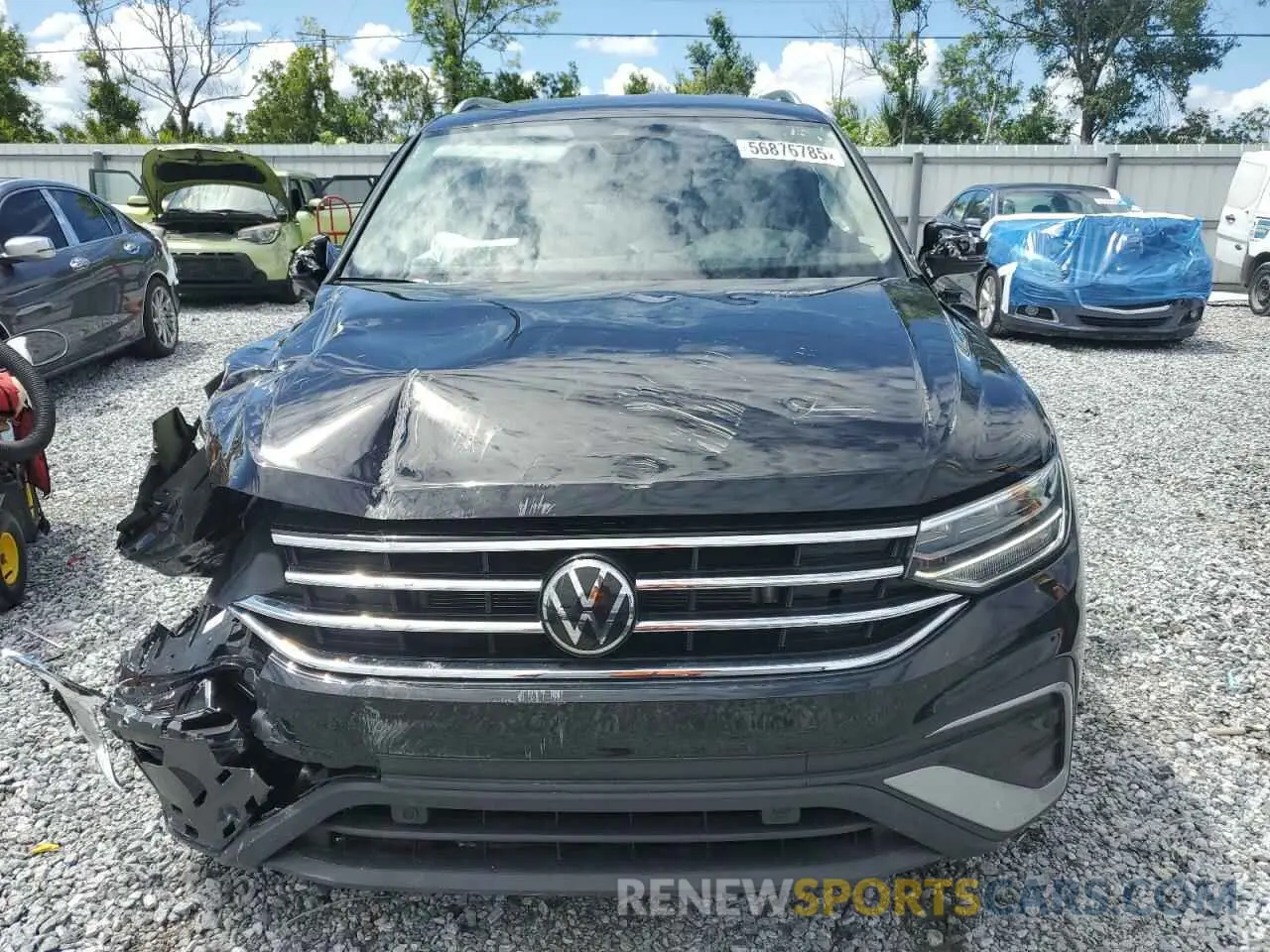 5 Photograph of a damaged car 3VV6B7AX6RM227665 VOLKSWAGEN TIGUAN 2024