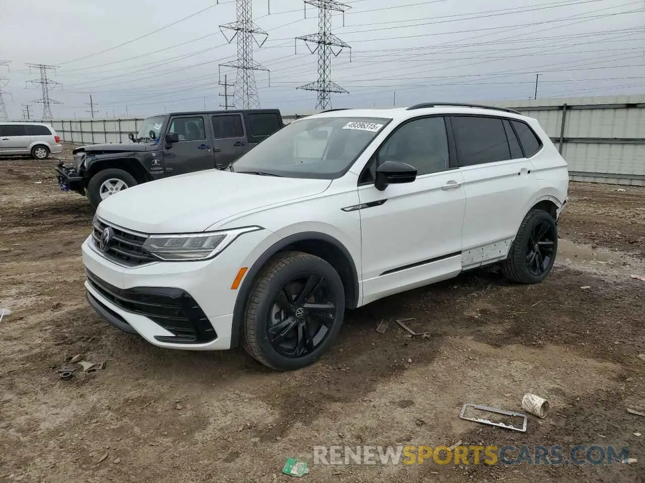 1 Photograph of a damaged car 3VV8B7AX3RM115902 VOLKSWAGEN TIGUAN 2024