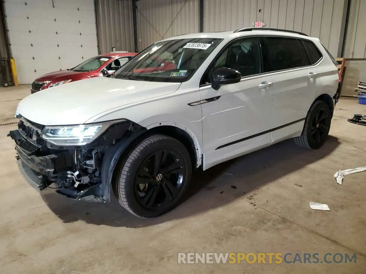 1 Photograph of a damaged car 3VV8B7AX5RM090744 VOLKSWAGEN TIGUAN 2024