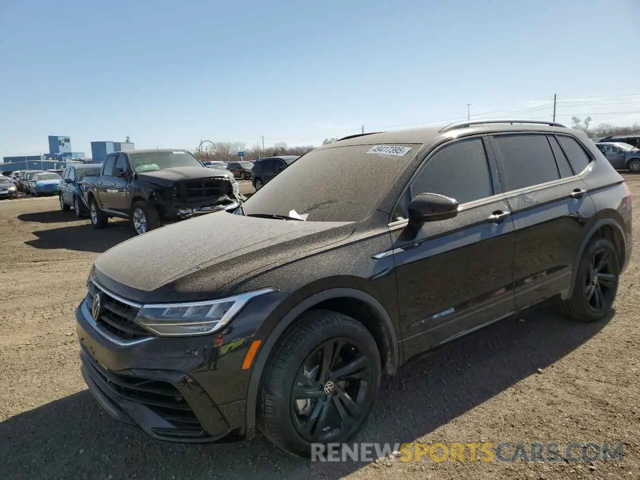 1 Photograph of a damaged car 3VV8B7AX8RM232326 VOLKSWAGEN TIGUAN 2024