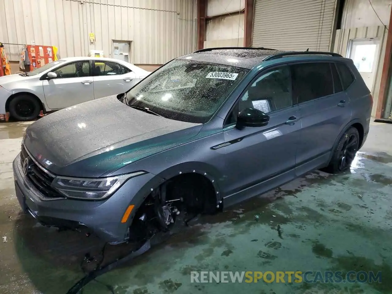 1 Photograph of a damaged car 3VV8B7AX9RM030160 VOLKSWAGEN TIGUAN 2024