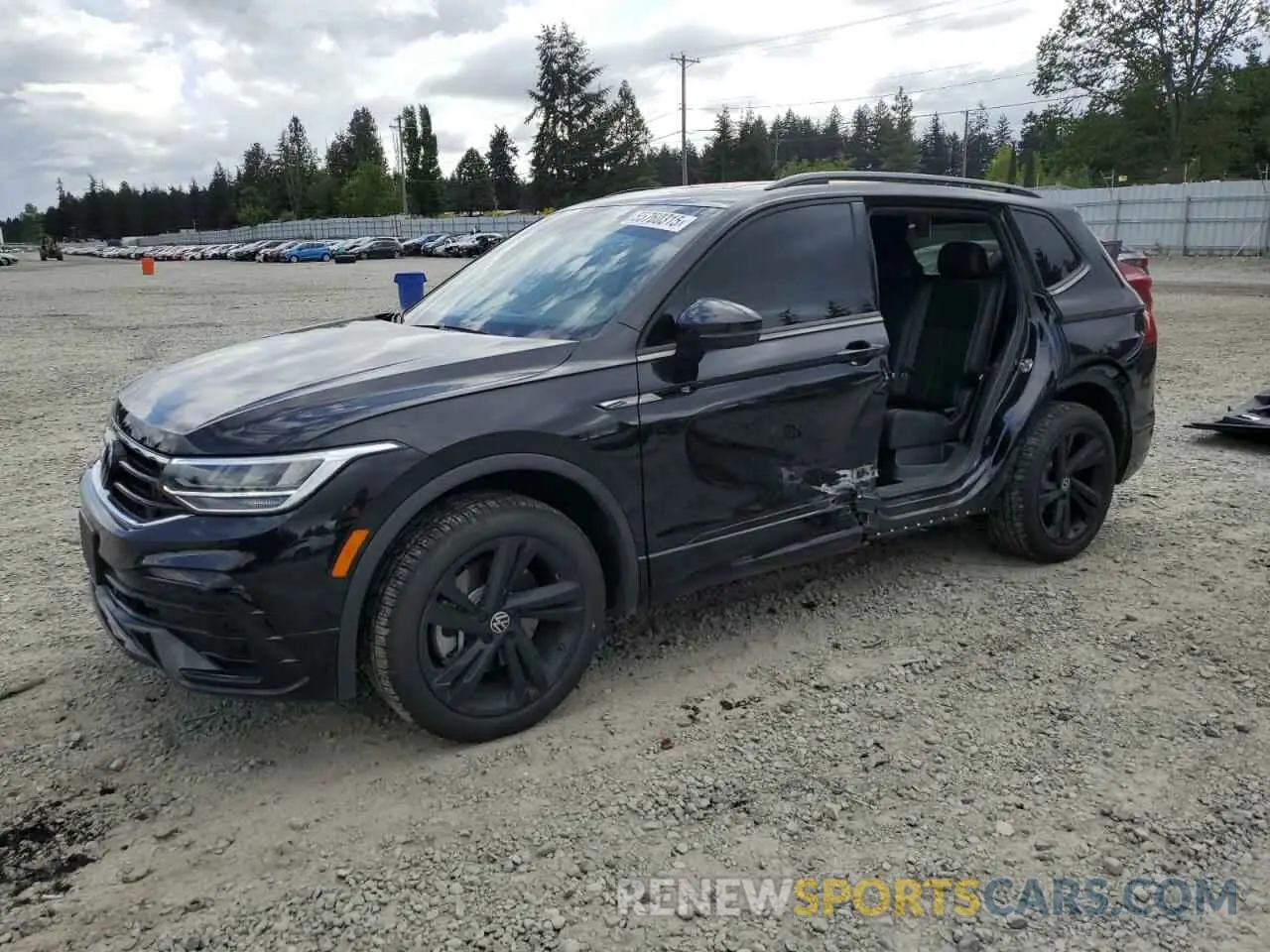1 Photograph of a damaged car 3VV8B7AXXRM063670 VOLKSWAGEN TIGUAN 2024