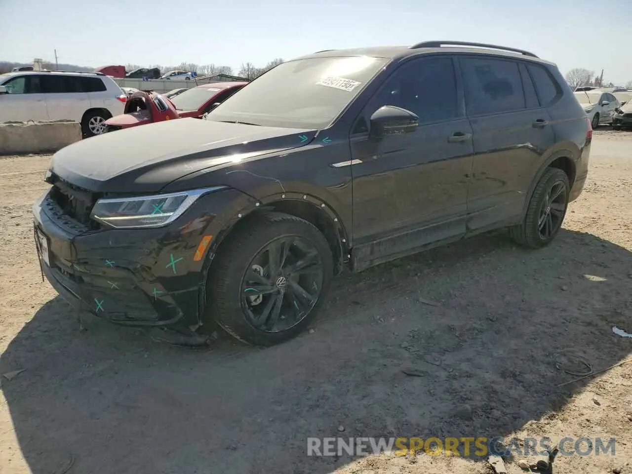1 Photograph of a damaged car 3VV8B7AXXRM231775 VOLKSWAGEN TIGUAN 2024