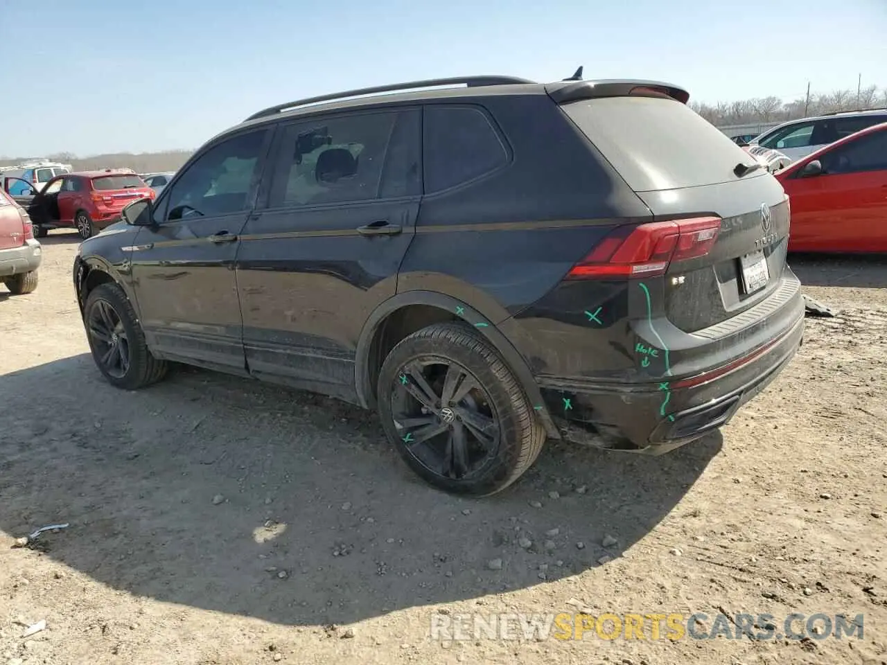 2 Photograph of a damaged car 3VV8B7AXXRM231775 VOLKSWAGEN TIGUAN 2024