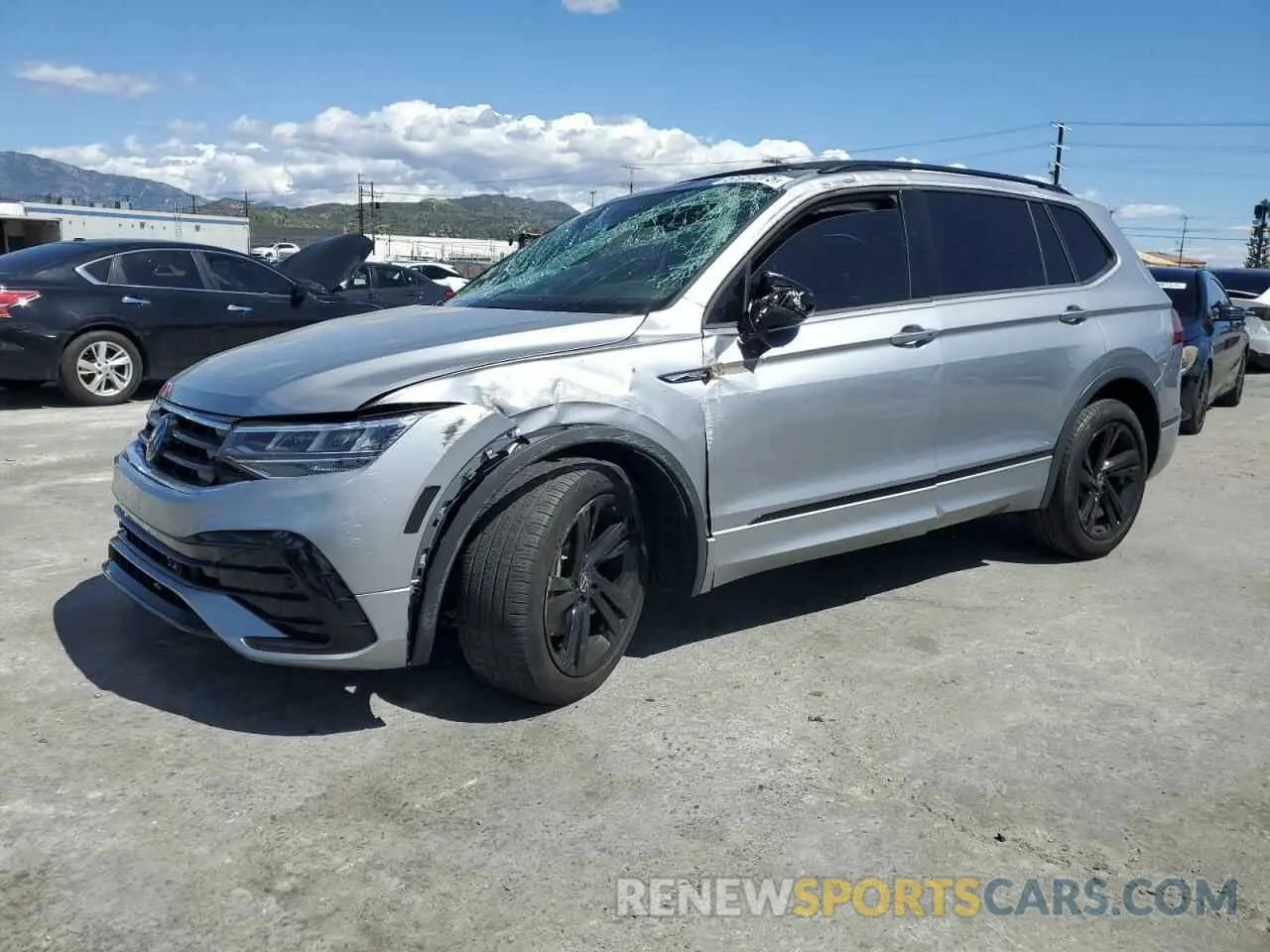 1 Photograph of a damaged car 3VVCB7AX1RM027893 VOLKSWAGEN TIGUAN 2024