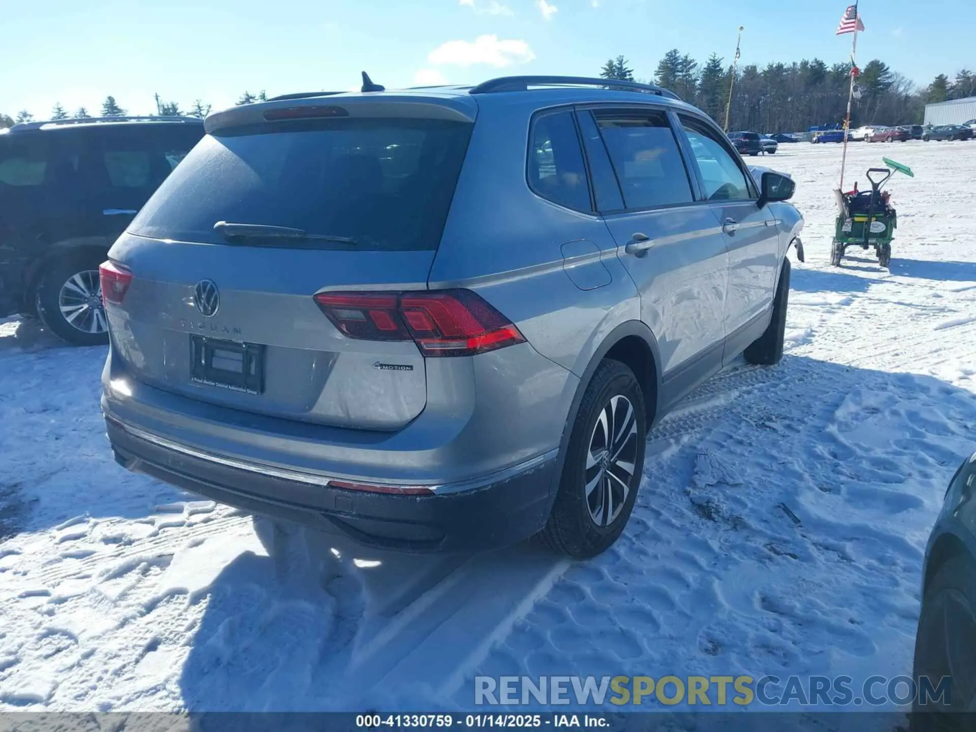 4 Photograph of a damaged car 3VVFB7AX0RM185378 VOLKSWAGEN TIGUAN 2024