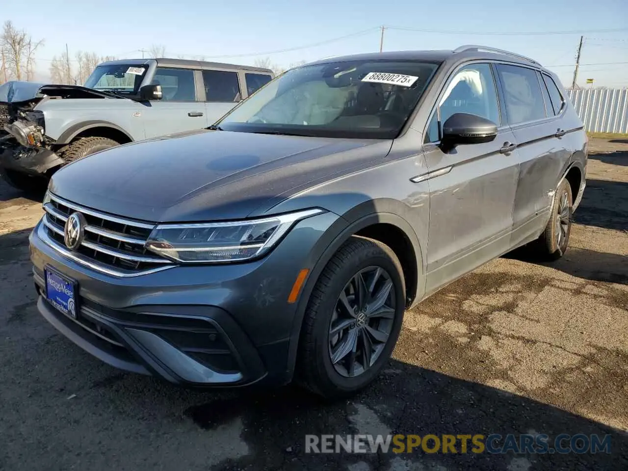 1 Photograph of a damaged car 3VVMB7AX1RM015554 VOLKSWAGEN TIGUAN 2024