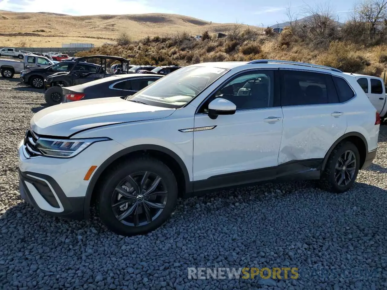 1 Photograph of a damaged car 3VVMB7AX2RM074130 VOLKSWAGEN TIGUAN 2024
