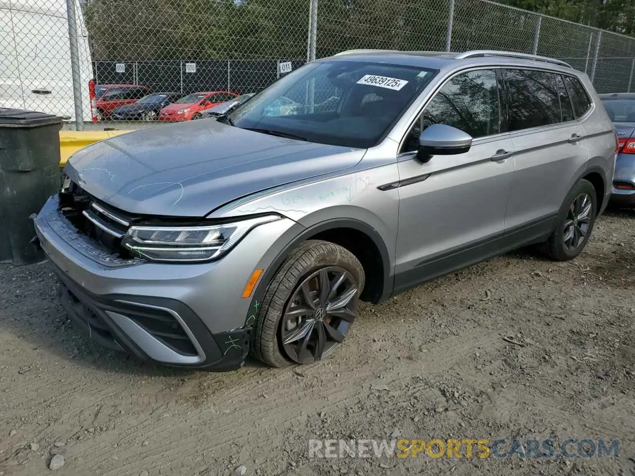 1 Photograph of a damaged car 3VVMB7AX4RM011899 VOLKSWAGEN TIGUAN 2024