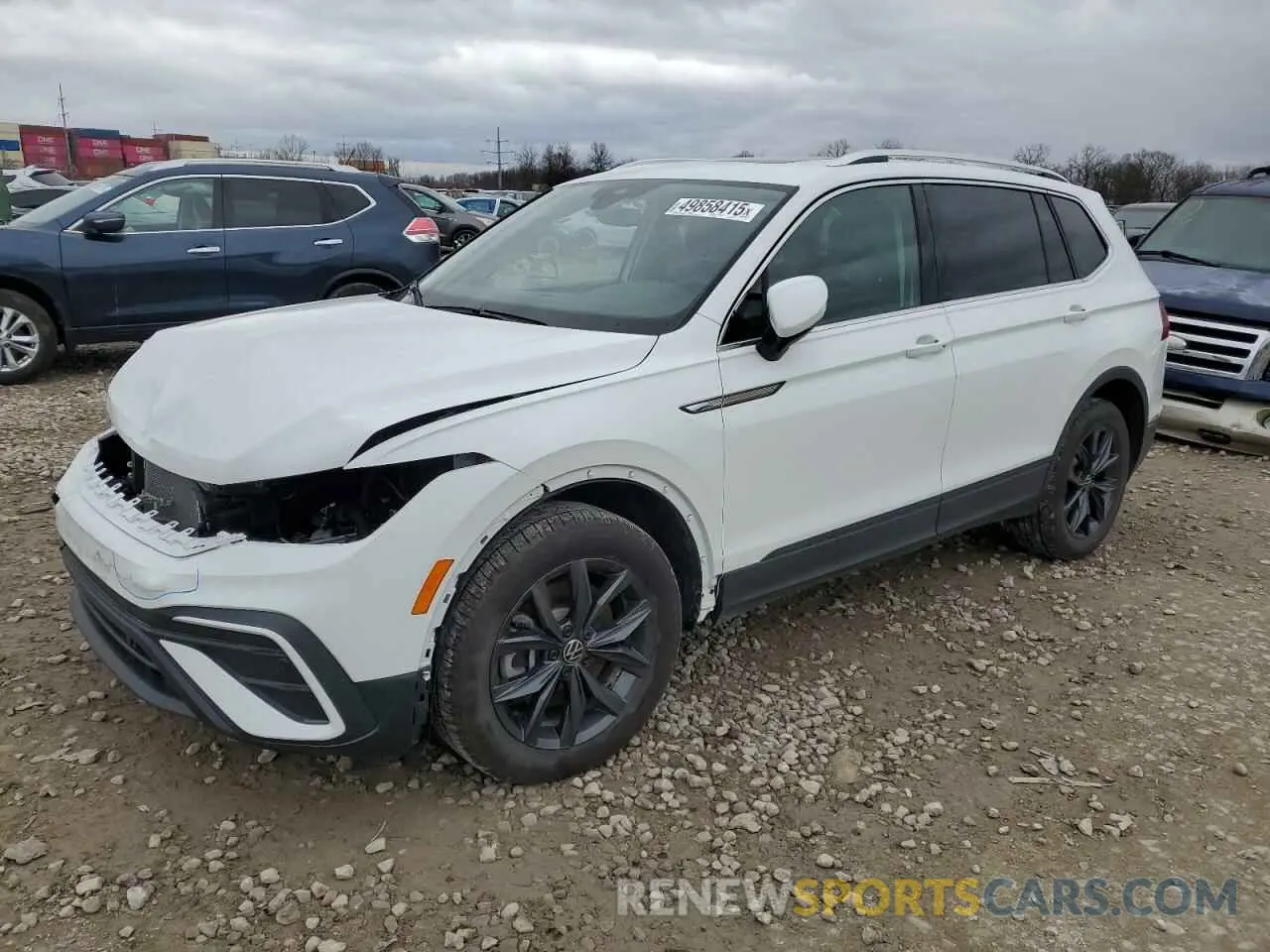 1 Photograph of a damaged car 3VVMB7AX5RM186579 VOLKSWAGEN TIGUAN 2024