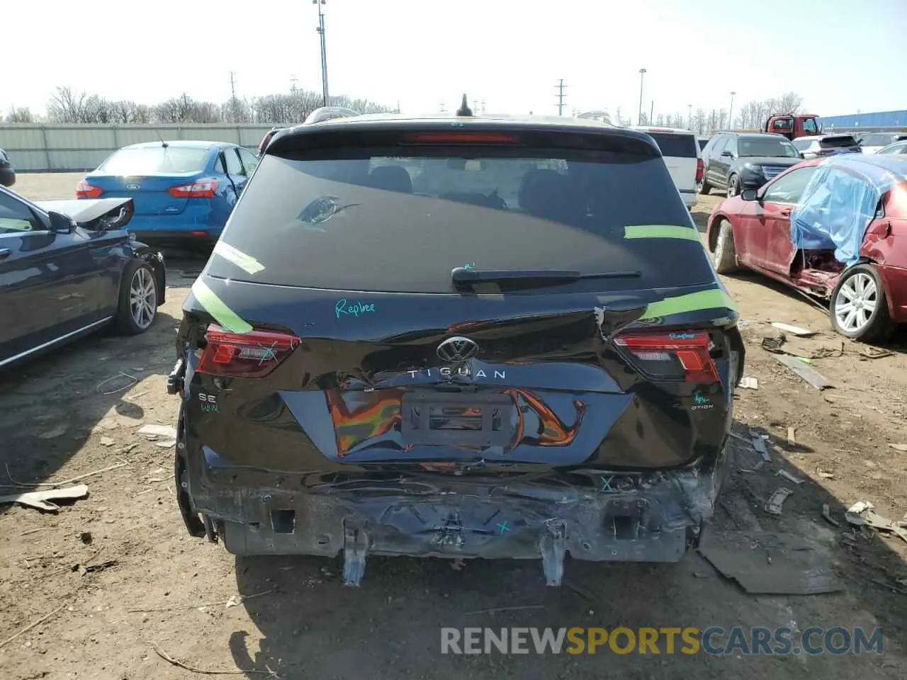 6 Photograph of a damaged car 3VVMB7AX6RM057427 VOLKSWAGEN TIGUAN 2024