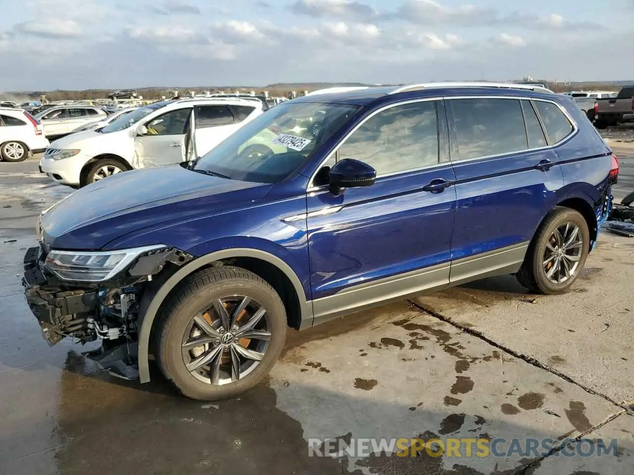 1 Photograph of a damaged car 3VVNB7AX1RM062426 VOLKSWAGEN TIGUAN 2024