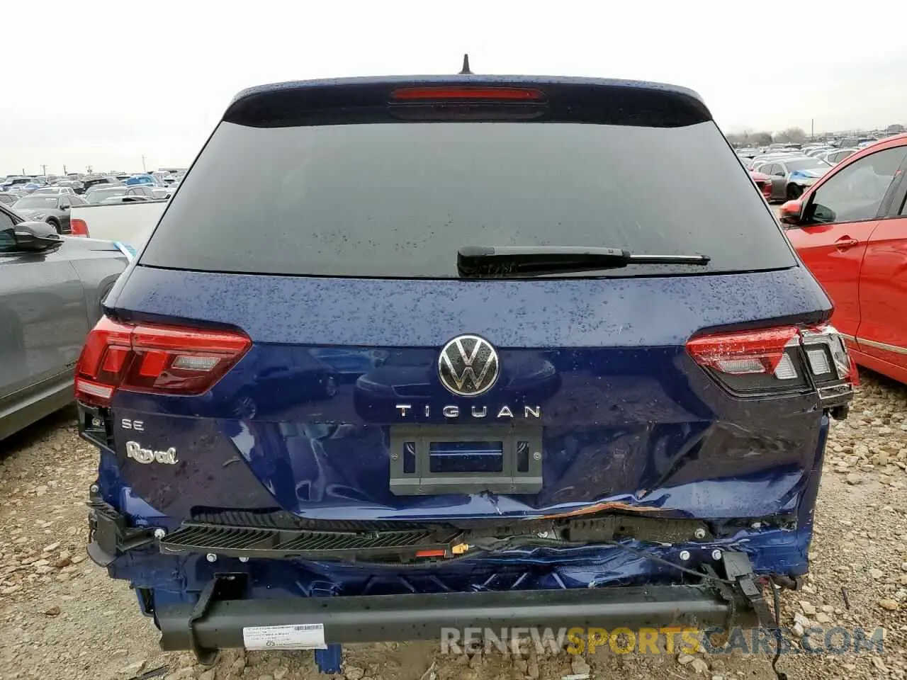 6 Photograph of a damaged car 3VVNB7AX1RM062426 VOLKSWAGEN TIGUAN 2024