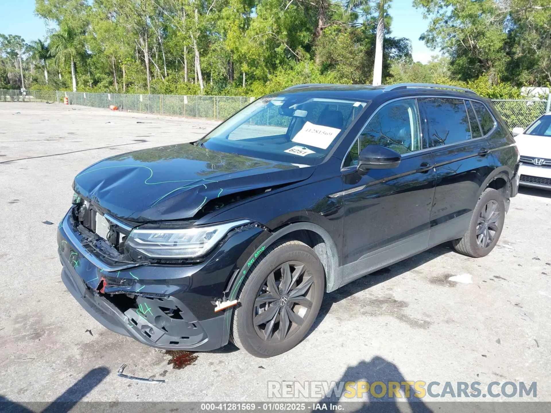2 Photograph of a damaged car 3VVNB7AX7RM078419 VOLKSWAGEN TIGUAN 2024
