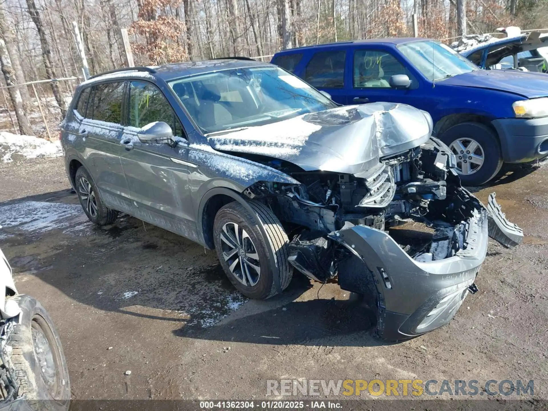 1 Photograph of a damaged car 3VVRB7AX0RM001960 VOLKSWAGEN TIGUAN 2024
