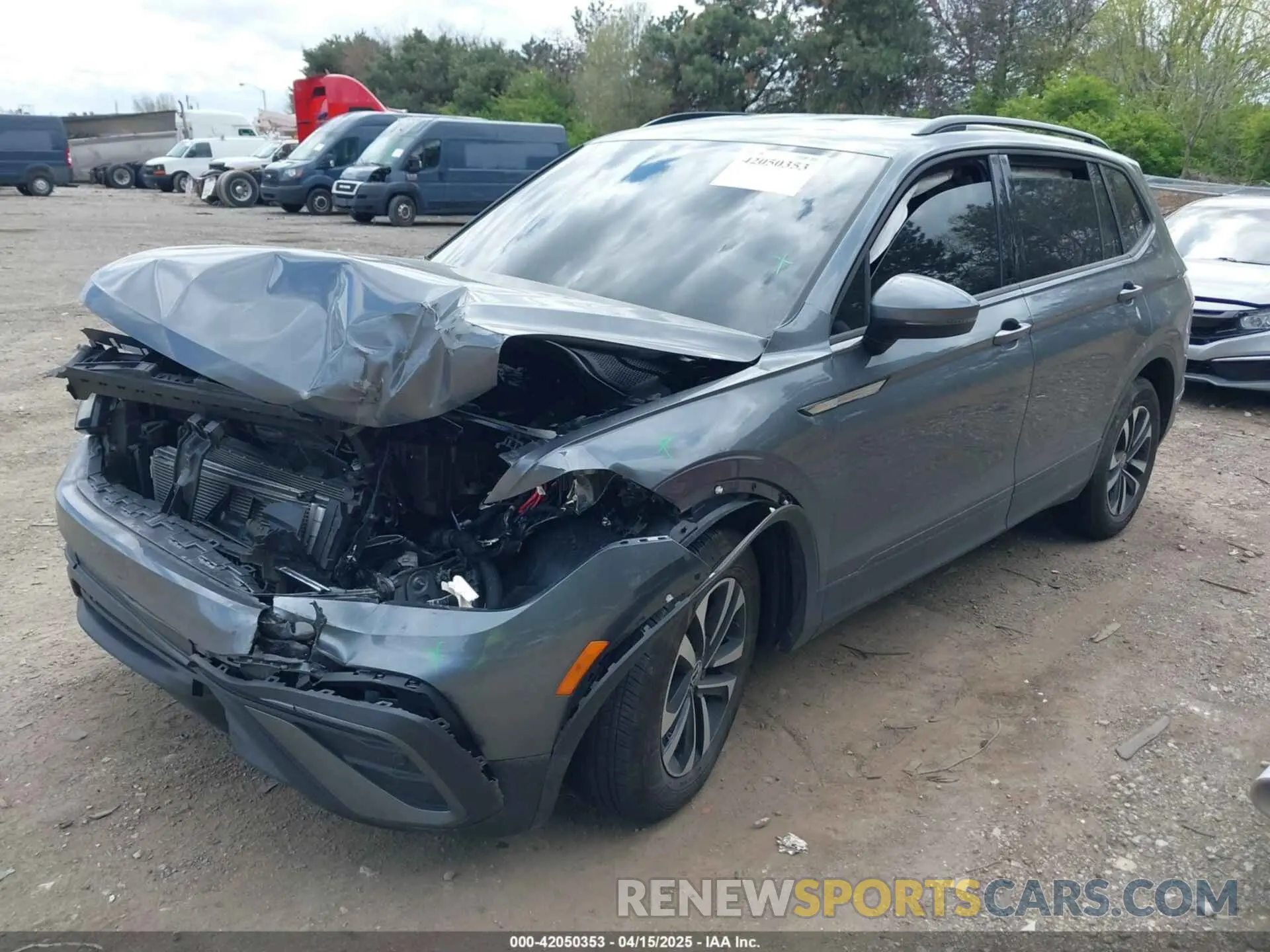 2 Photograph of a damaged car 3VVRB7AX0RM100410 VOLKSWAGEN TIGUAN 2024