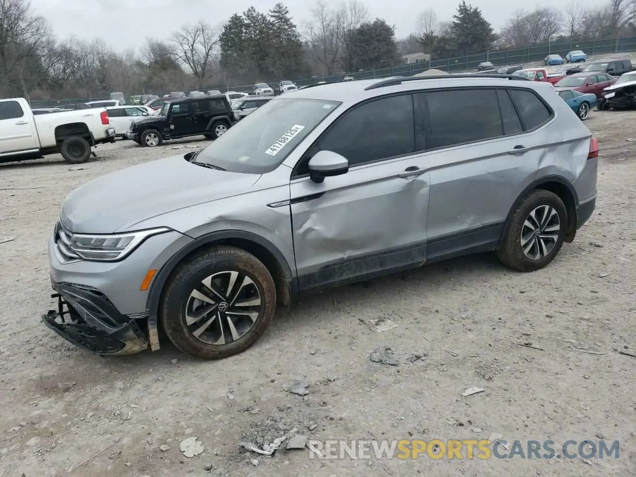 1 Photograph of a damaged car 3VVRB7AX0RM153124 VOLKSWAGEN TIGUAN 2024