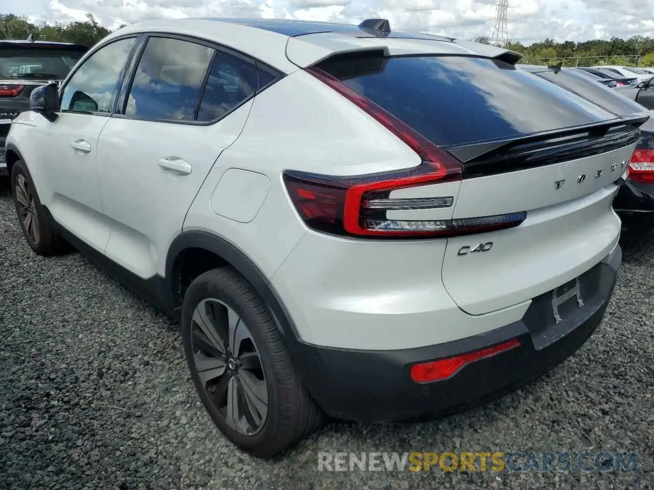2 Photograph of a damaged car YV4ED3GL0P2036875 VOLVO C40 RECHAR 2023