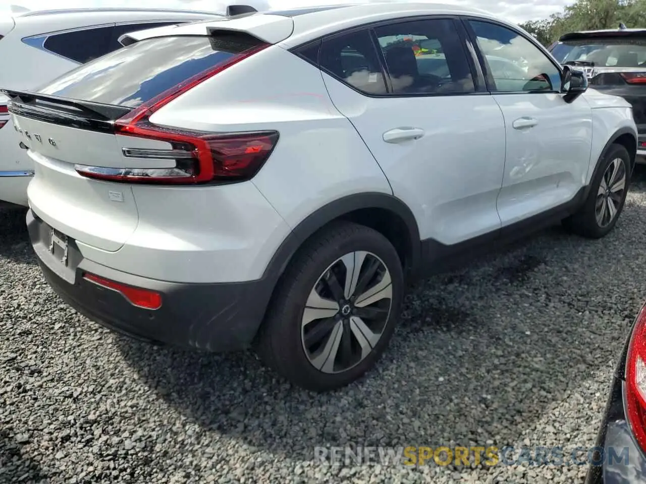 3 Photograph of a damaged car YV4ED3GL0P2036875 VOLVO C40 RECHAR 2023