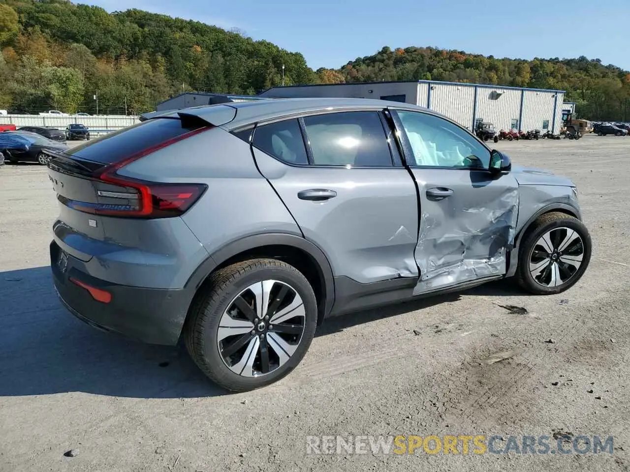 3 Photograph of a damaged car YV4ED3GL0P2038254 VOLVO C40 RECHAR 2023