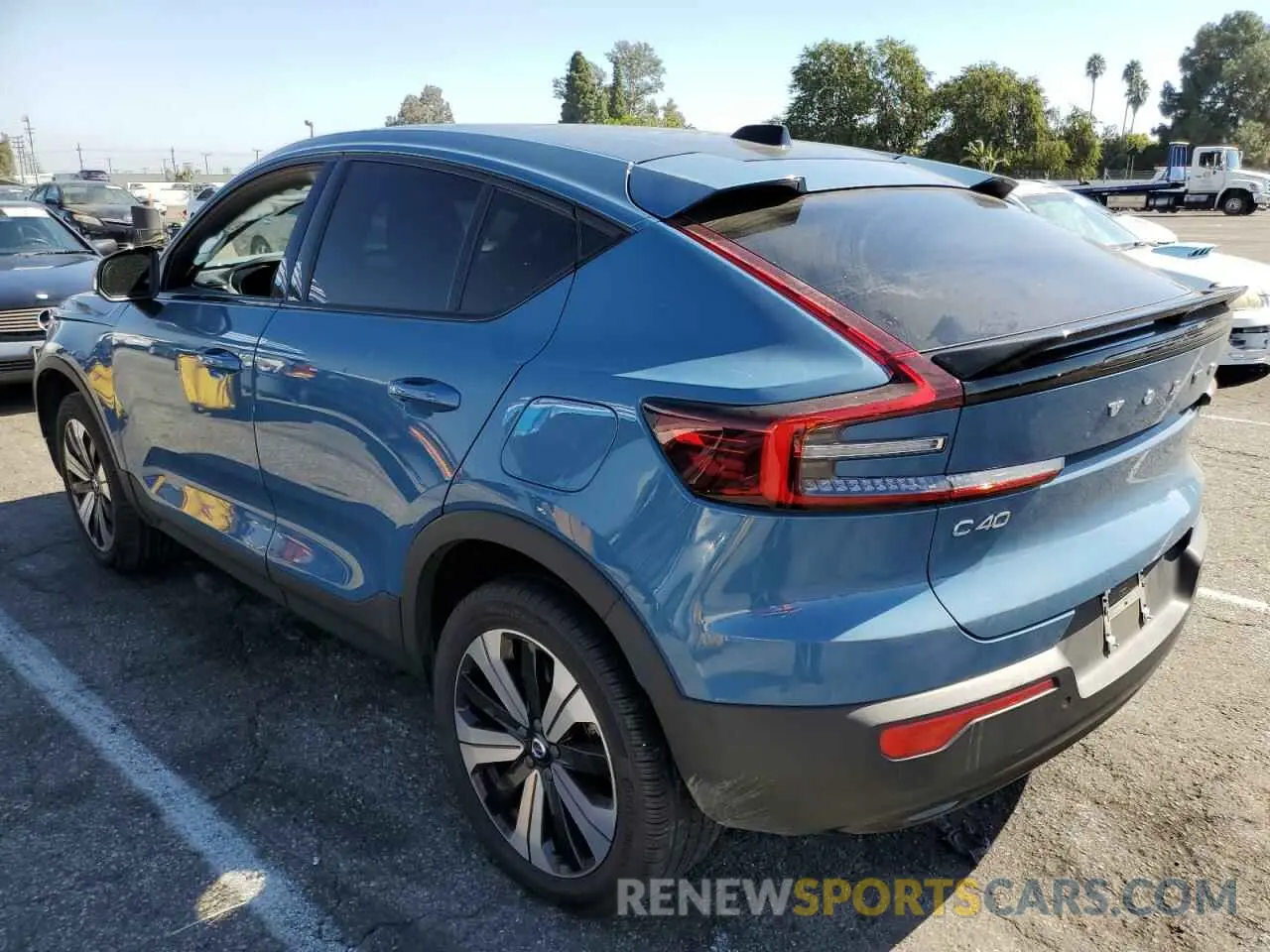 2 Photograph of a damaged car YV4ED3GL0P2055183 VOLVO C40 RECHAR 2023