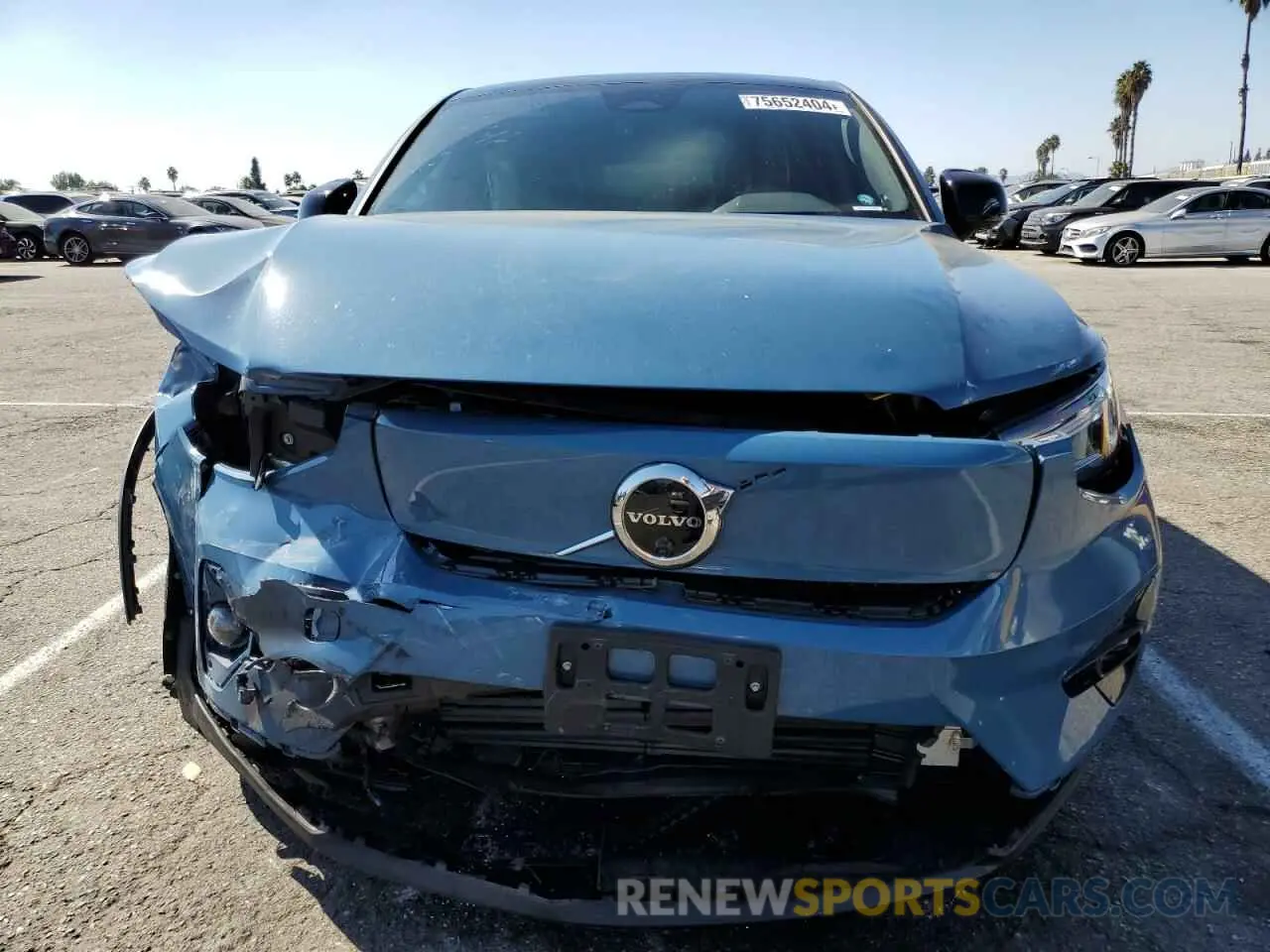 5 Photograph of a damaged car YV4ED3GL0P2055183 VOLVO C40 RECHAR 2023