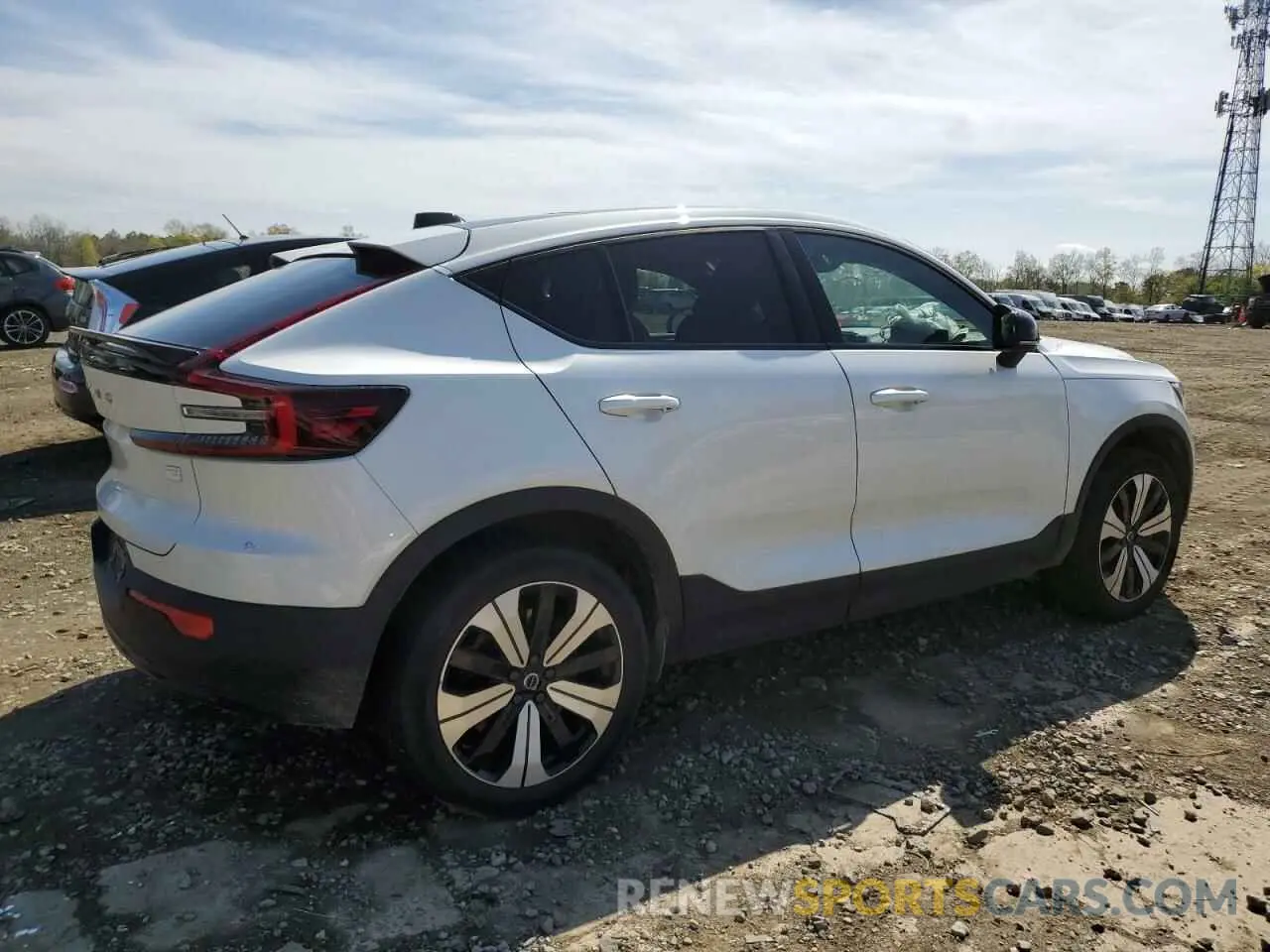 3 Photograph of a damaged car YV4ED3GL3P2059521 VOLVO C40 RECHAR 2023