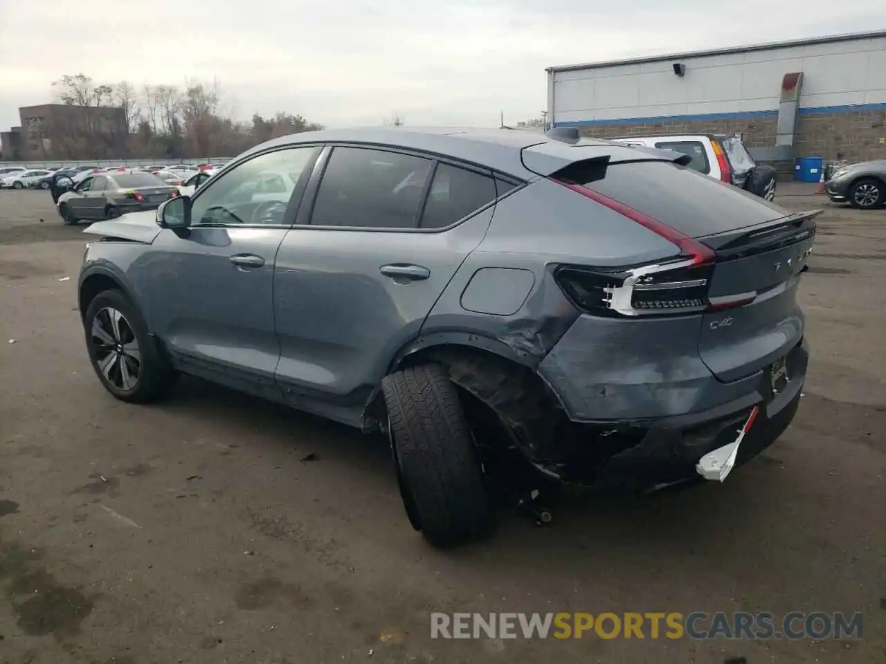 2 Photograph of a damaged car YV4ED3GL5P2029999 VOLVO C40 RECHAR 2023