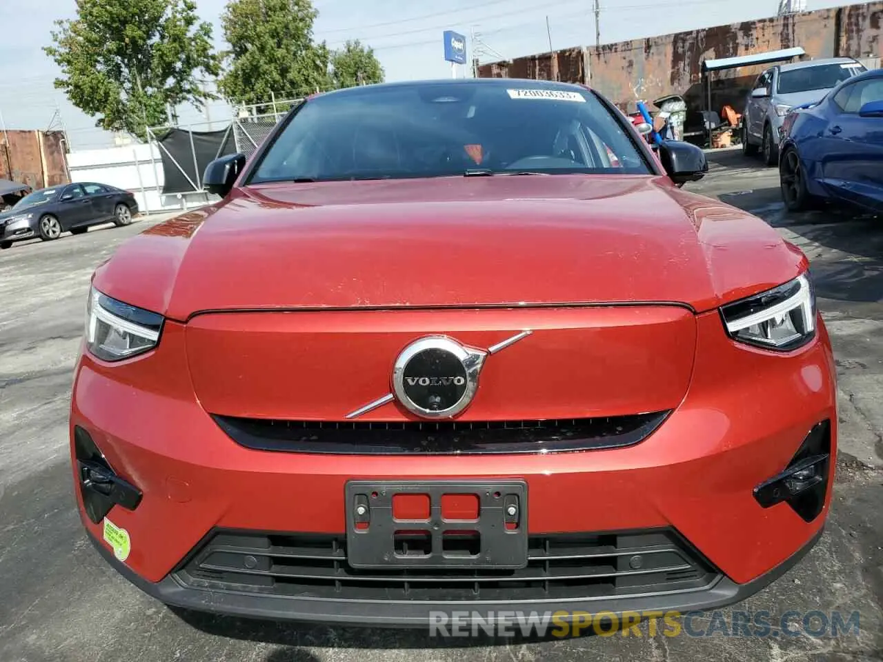 5 Photograph of a damaged car YV4ED3GL8P2038700 VOLVO C40 RECHAR 2023