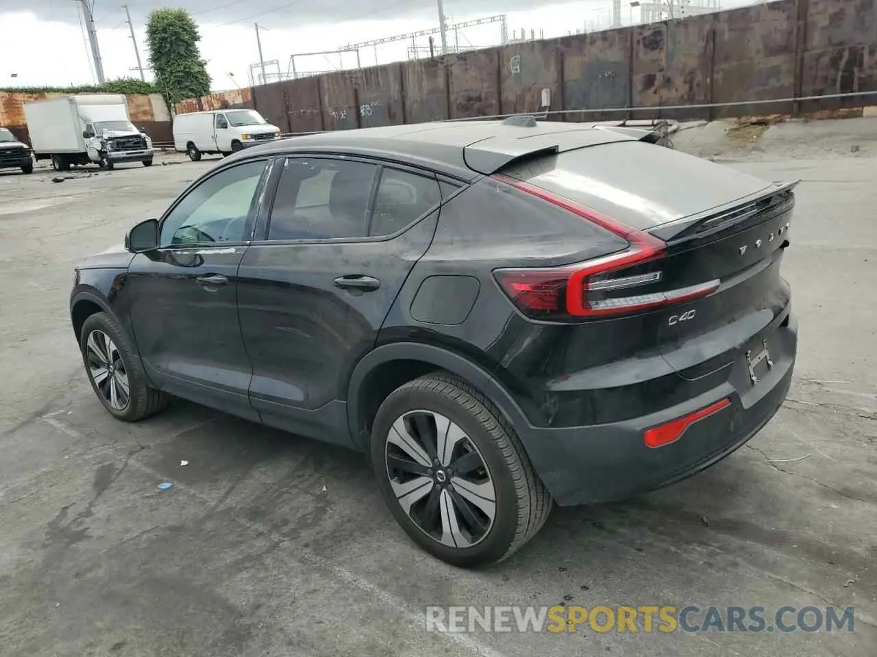 2 Photograph of a damaged car YV4ED3GL9P2051214 VOLVO C40 RECHAR 2023