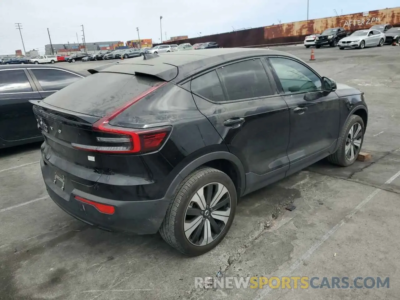 3 Photograph of a damaged car YV4ED3GL9P2051214 VOLVO C40 RECHAR 2023