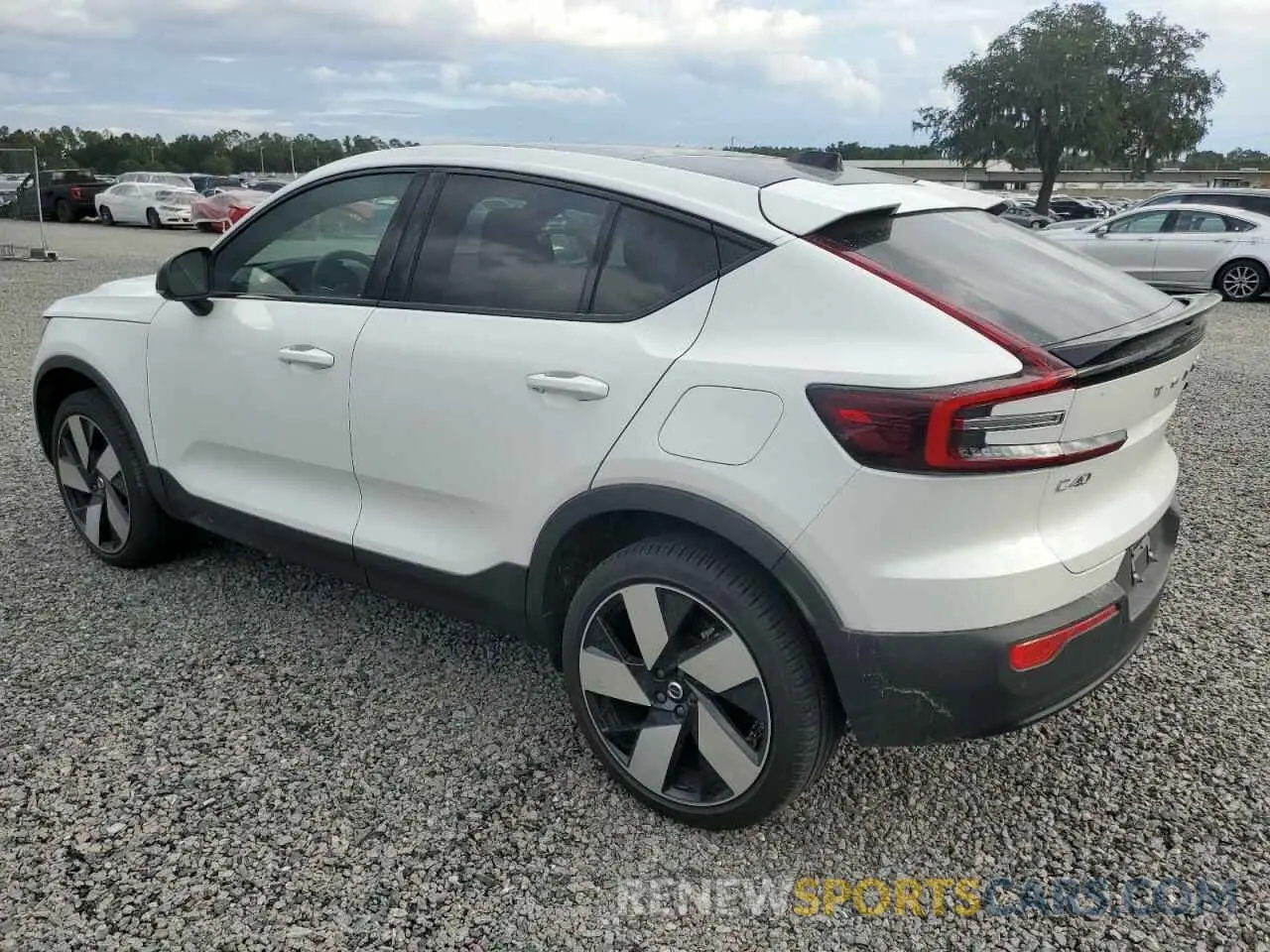 2 Photograph of a damaged car YV4ED3GL9P2063914 VOLVO C40 RECHAR 2023