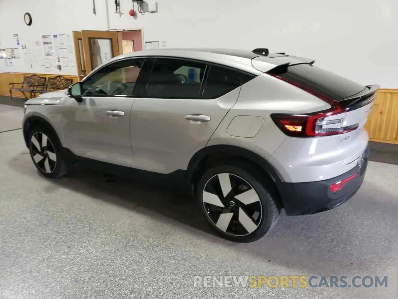 2 Photograph of a damaged car YV4ED3GM2P2049667 VOLVO C40 RECHAR 2023