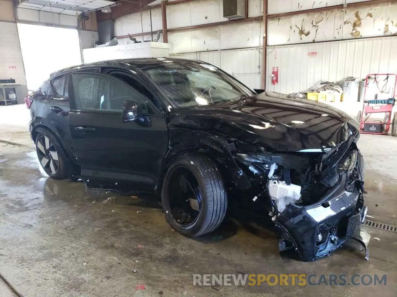 4 Photograph of a damaged car YV4ED3GM3P2066784 VOLVO C40 RECHAR 2023