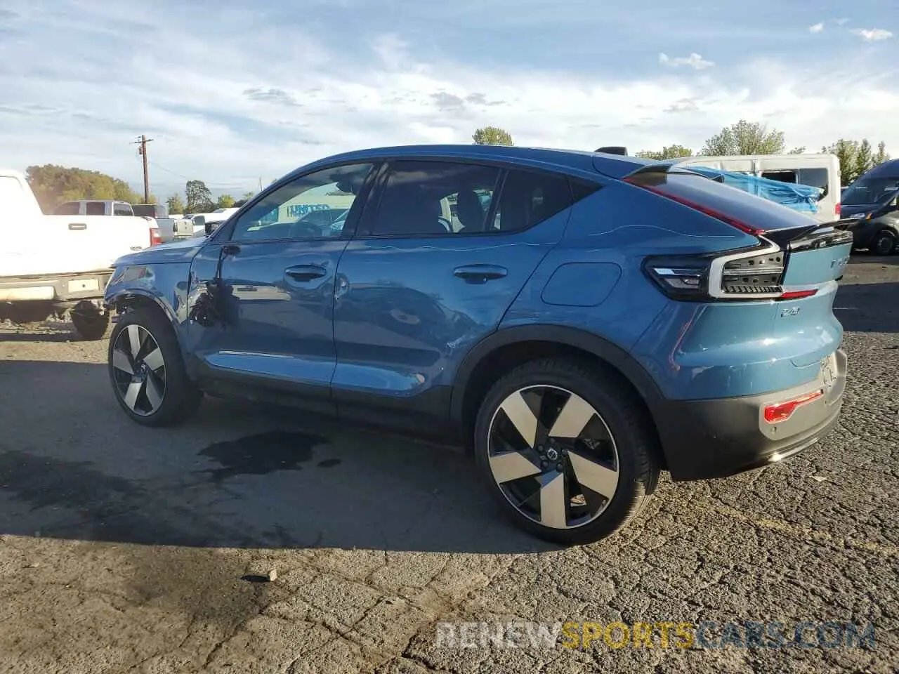 2 Photograph of a damaged car YV4ER3GMXR2106086 VOLVO C40 RECHAR 2024